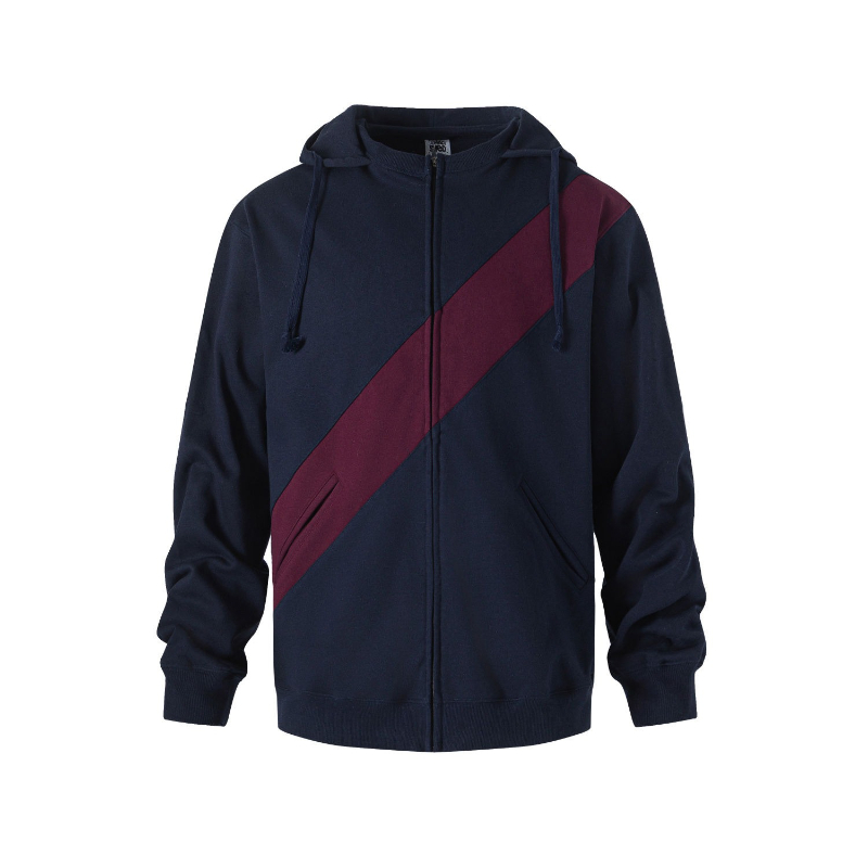 Streetwear Brand Cheap - Sudadera con capucha de Color empalmado