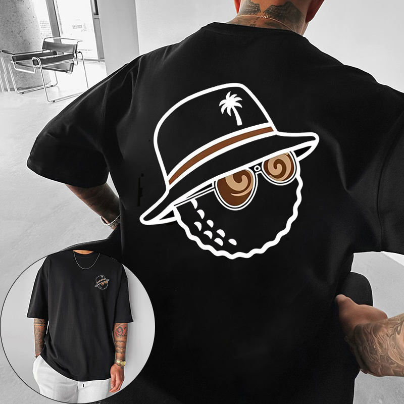 Streetwear Brand Clothing - Camiseta Unisex Moderna con Estampado de