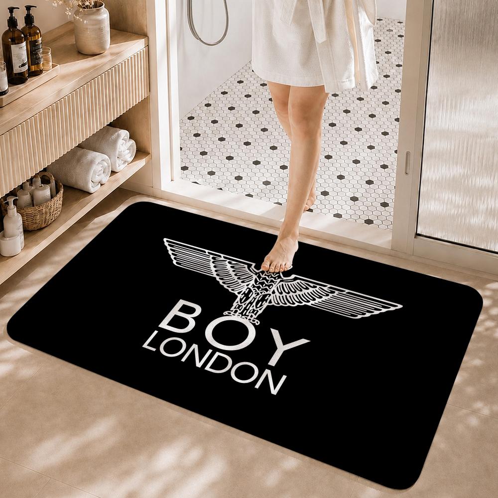 Streetwear Brand Home Decor - Alfombra decorativa antideslizante y absorbente de