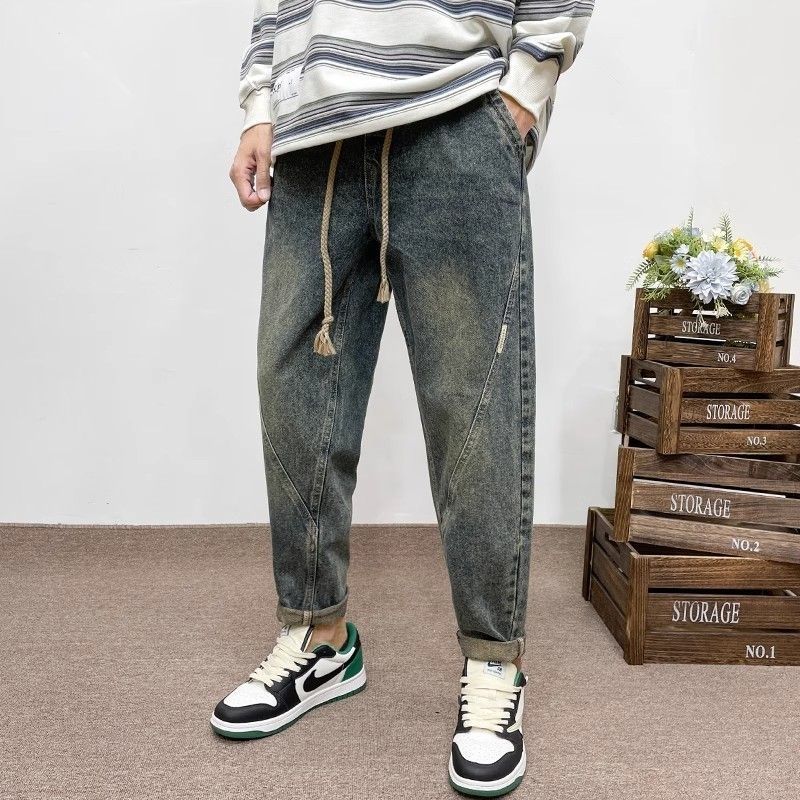Streetwear Brand New - Pantalones Cargo de Hombre, Estilo Harlan,