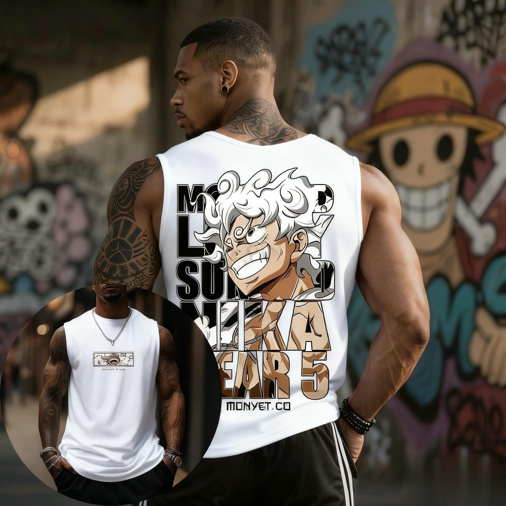 Streetwear Brand In Japan - Camiseta sin mangas de One Piece
