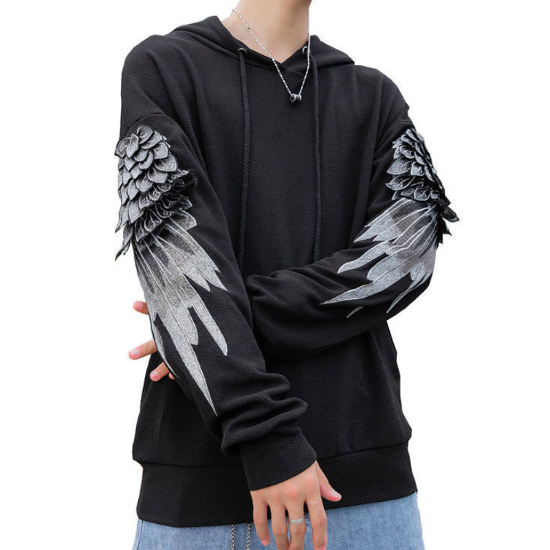 Streetwear Brand Cheap - Sudadera para hombre con capucha bordada