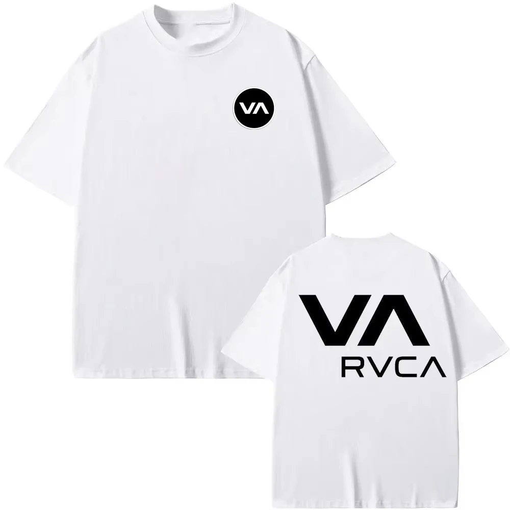 Streetwear Brand Clothing - Camiseta RVCA negra de verano, camiseta