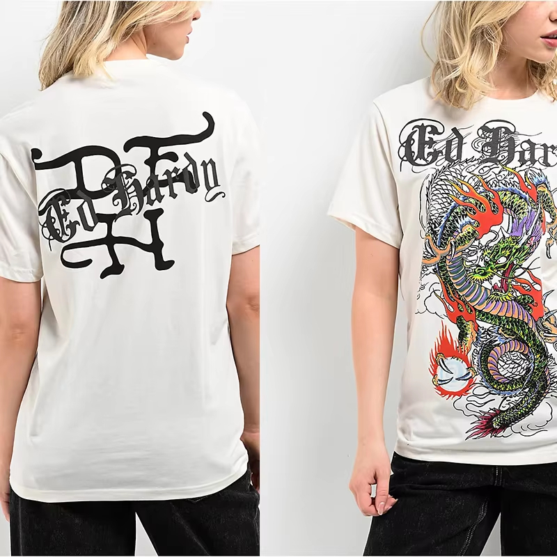 Camiseta de algodón con estamp - Streetwear Brand In Japan reseña y precio