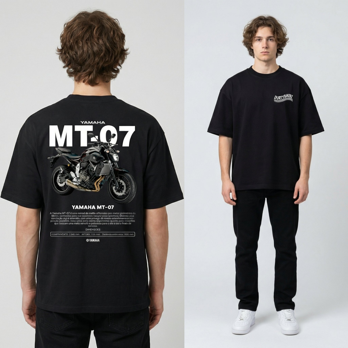 Camiseta de la marca Yamaha MT - Streetwear Brand Graphics reseña y precio