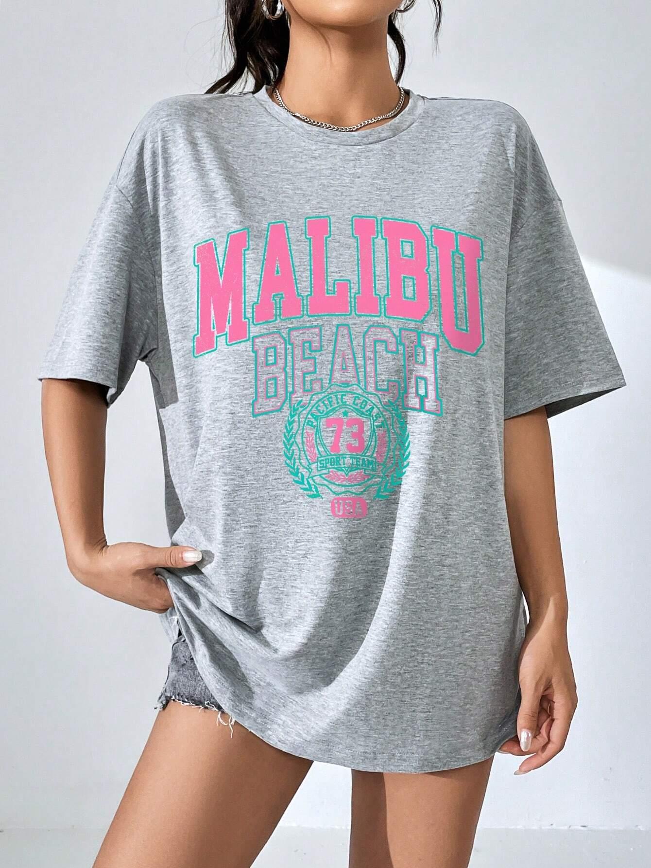 Malibu Beach-camisetas con est - Streetwear Brand Clothing reseña y precio