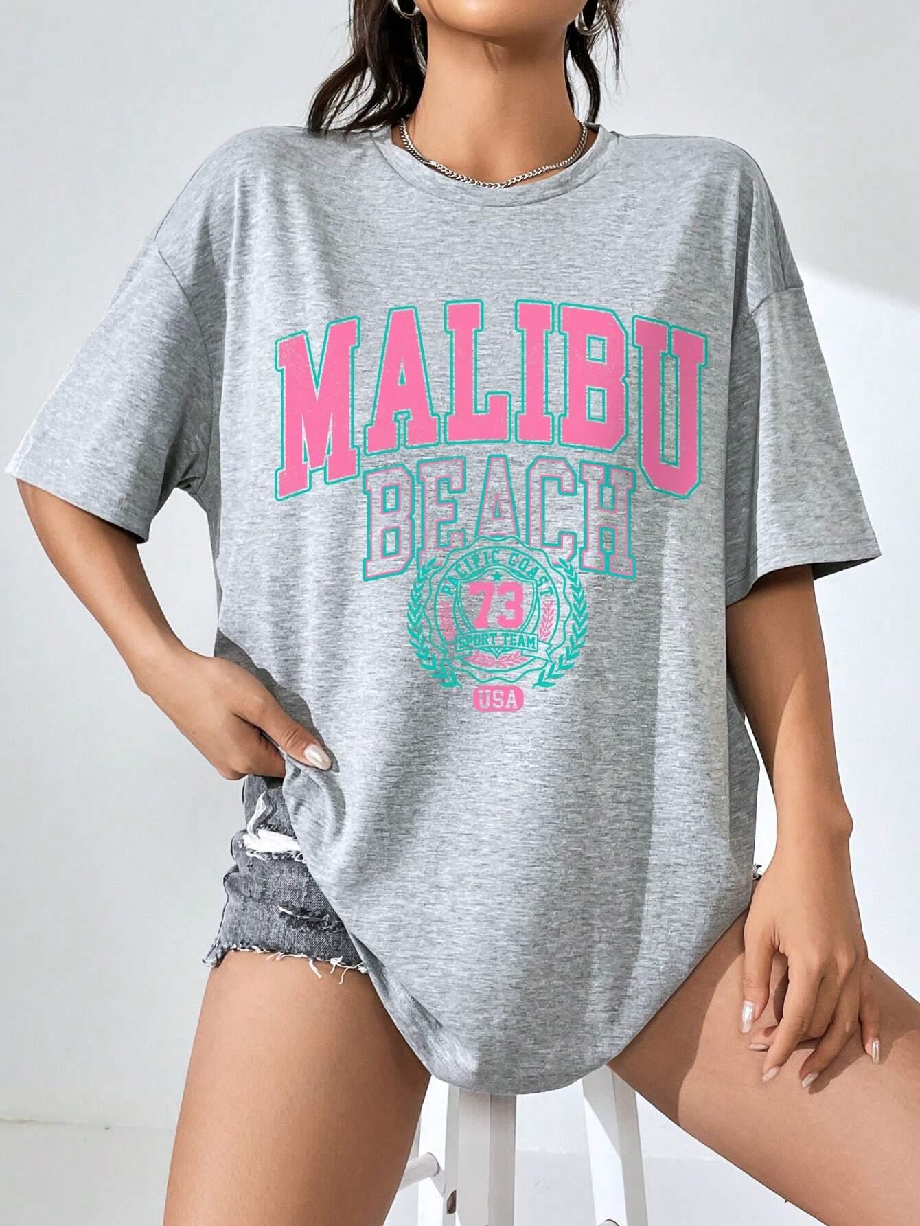 Malibu Beach-camisetas con est - Streetwear Brand Clothing reseña y precio