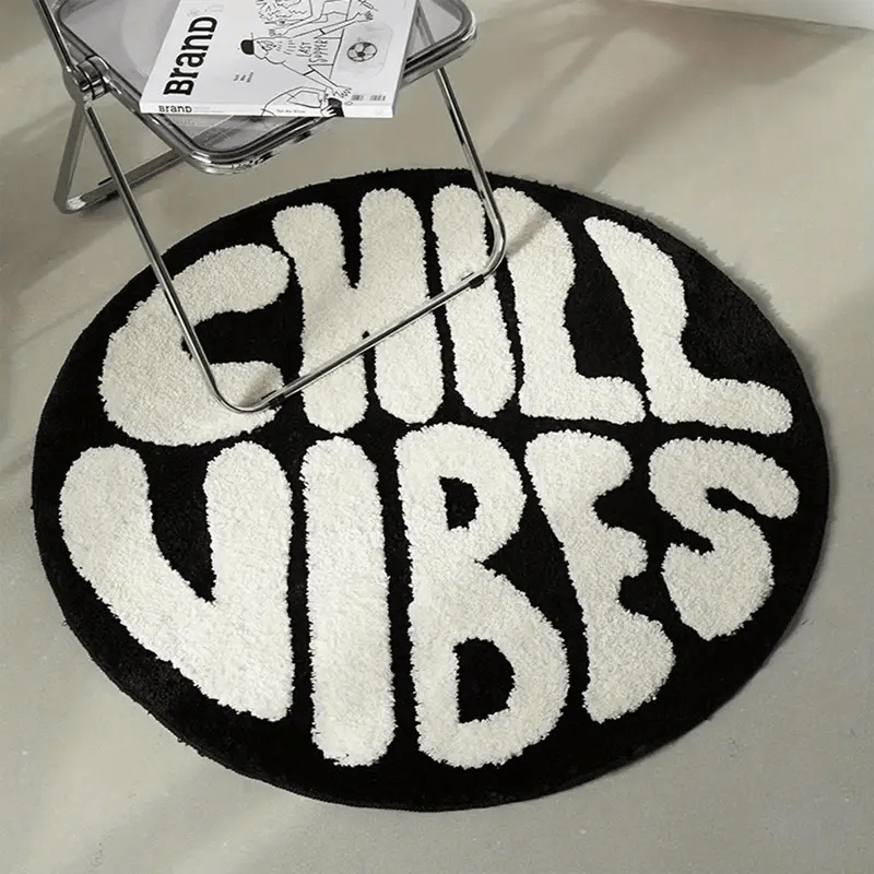 Alfombra Redonda de la Marca A - Streetwear Brand Home Decor reseña y precio