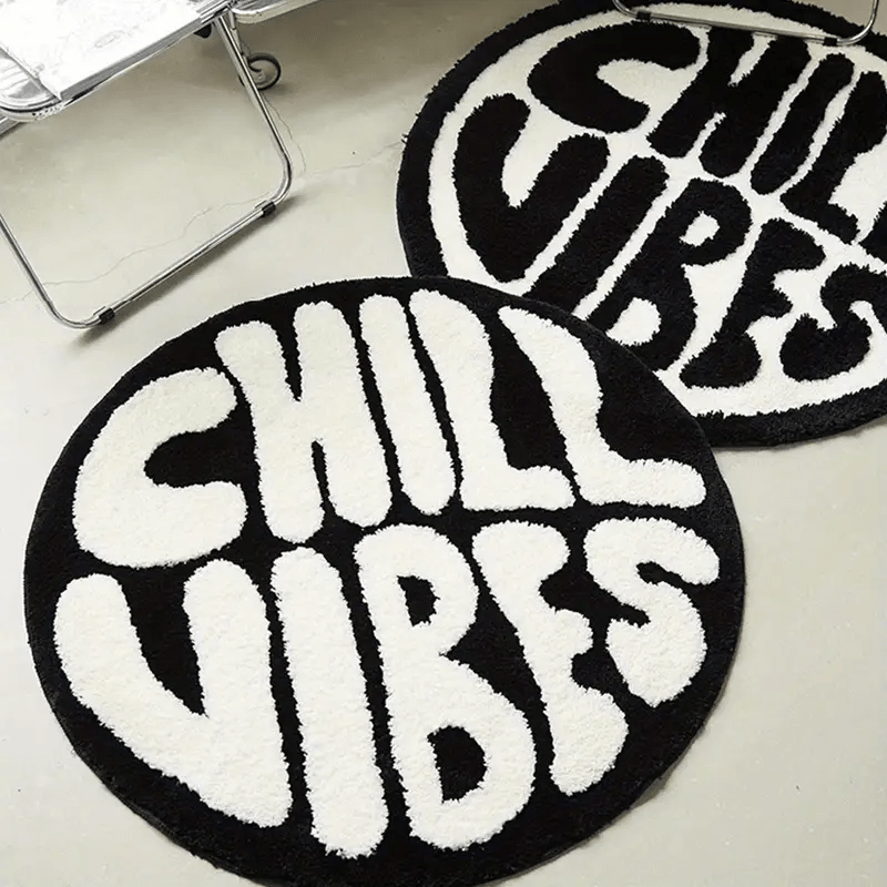 Alfombra Redonda de la Marca A - Streetwear Brand Home Decor reseña y precio