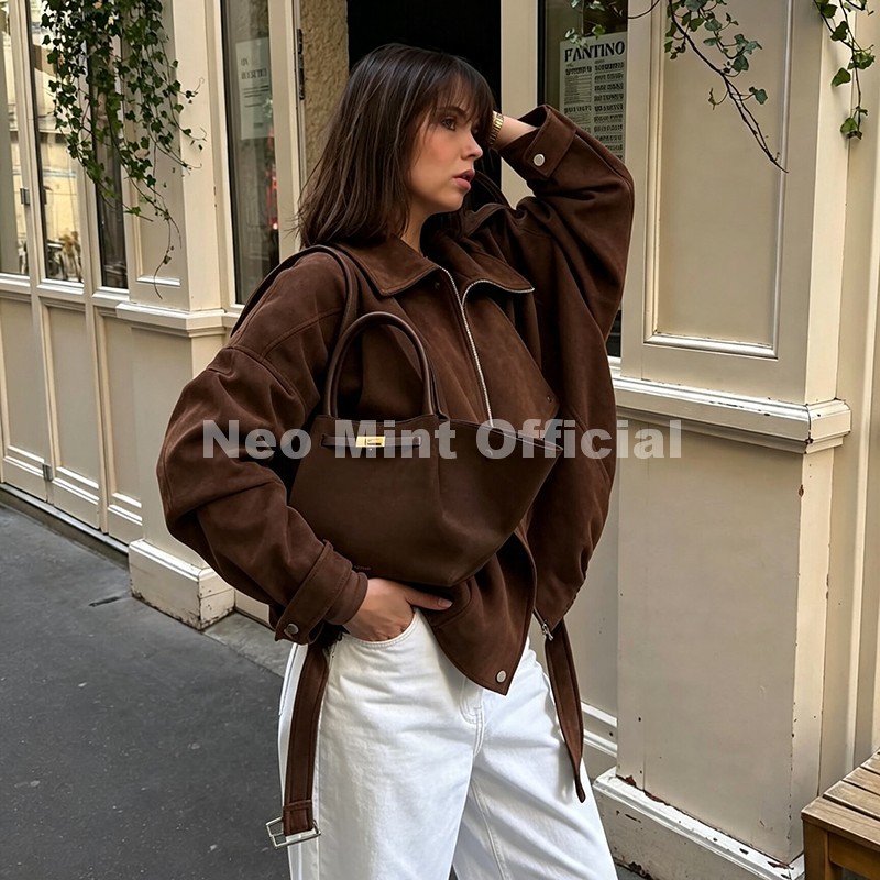 Chaqueta de gamuza oversize ma - Streetwear Brand New reseña y precio