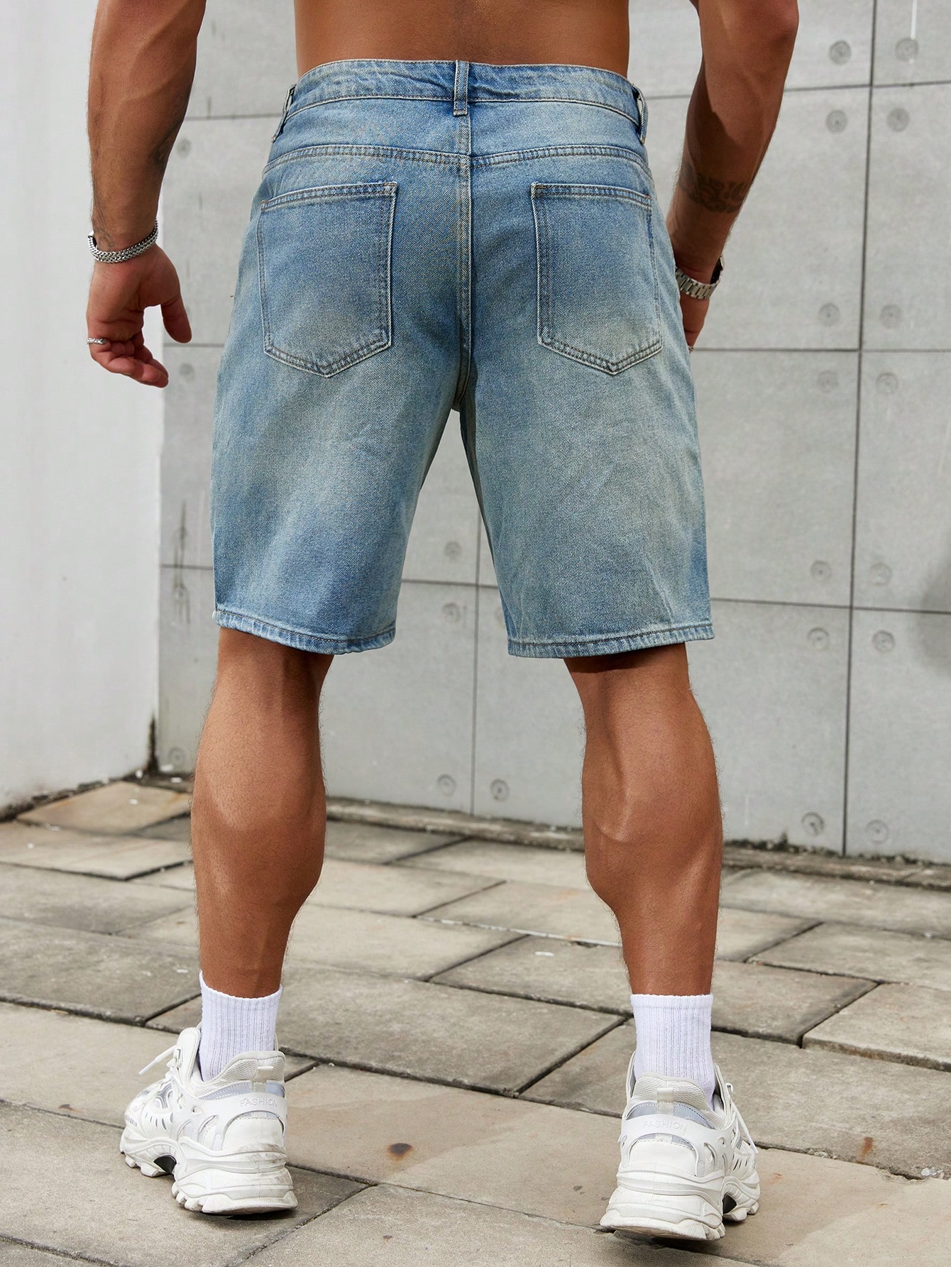 Pantalones vaqueros cortos ras - Streetwear Brand Clothing reseña y precio