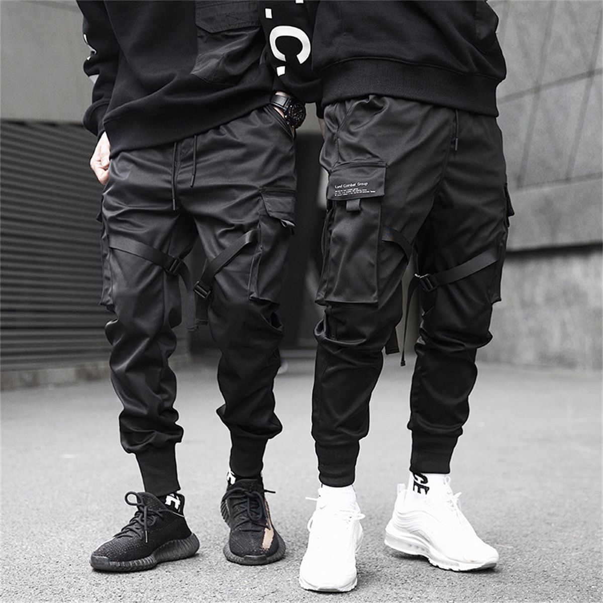 Pantalones Cargo negros de Hip - Streetwear Brand Clothing reseña y precio