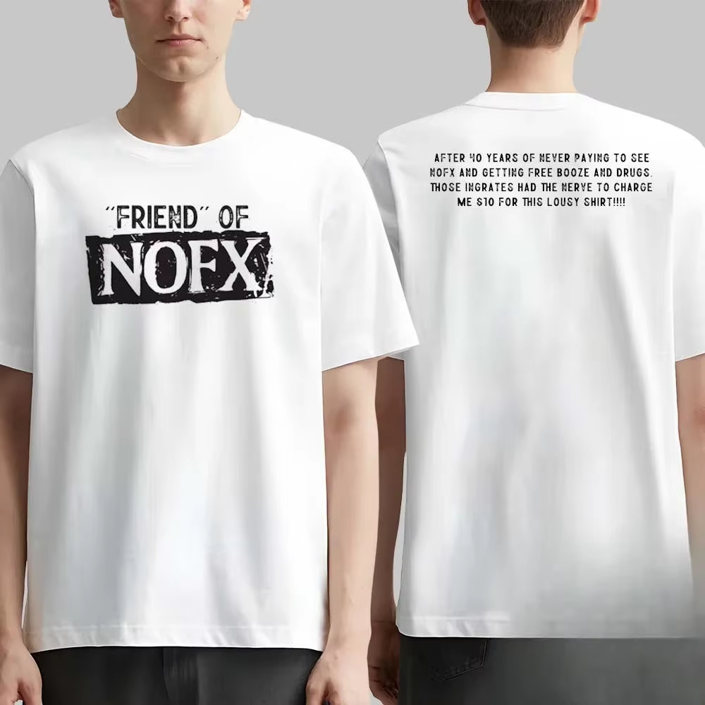 Camiseta NOFX Rock Band Graphi - Streetwear Brand Essentials reseña y precio